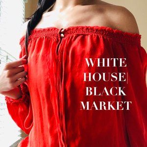 ♡White House | Black Market Off the Shoulder Top♡